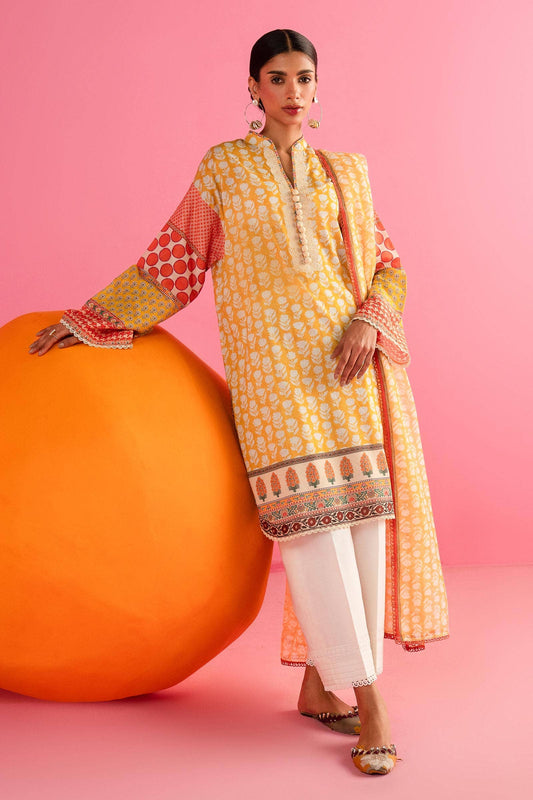 Sana Safinaz | Mahay Summer Lawn 24 | S-14 - Pakistani Designer Dress - by Sana Safinaz | Type: Luxury - 100% Original at Saira Sultan