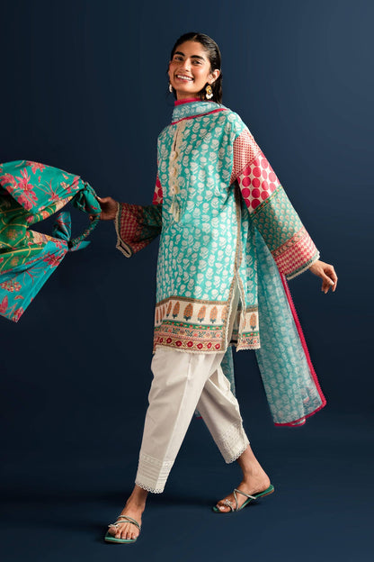 Sana Safinaz | Mahay Summer Lawn 24 | S-13 - Pakistani Designer Dress - by Sana Safinaz | Type: Luxury - 100% Original at Saira Sultan