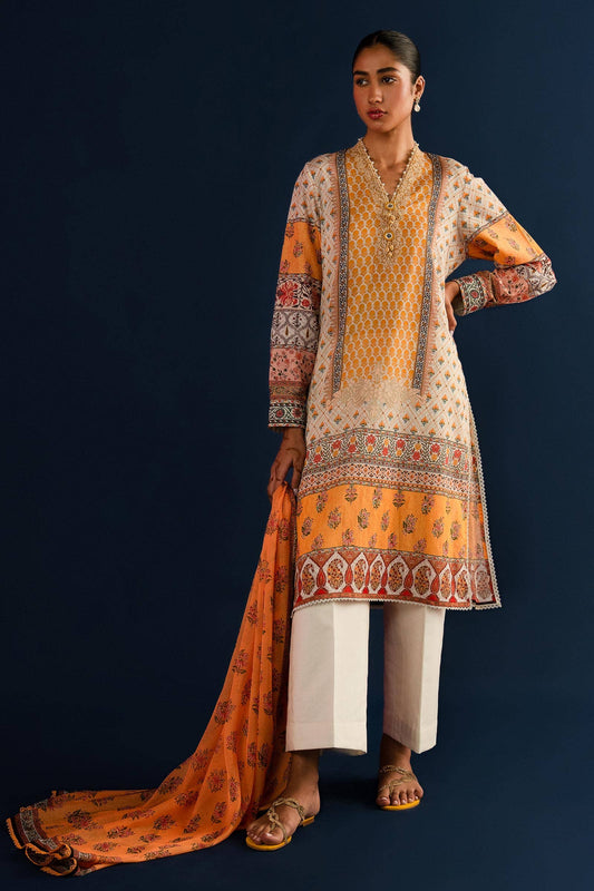 Sana Safinaz | Mahay Summer Lawn 24 | S-11 - Pakistani Designer Dress - by Sana Safinaz | Type: Luxury - 100% Original at Saira Sultan