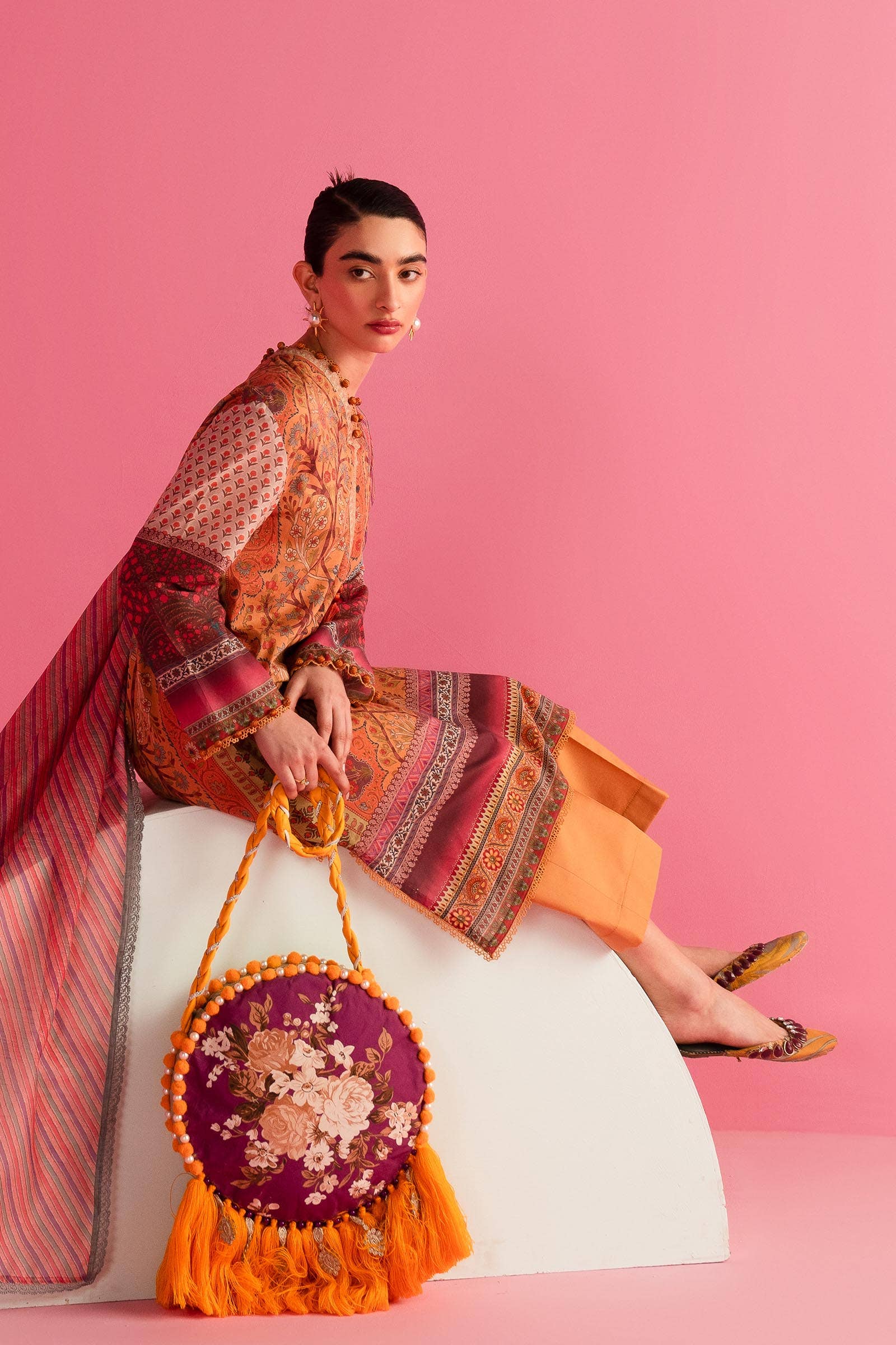 Sana Safinaz | Mahay Summer Lawn 24 | S-08 - Pakistani Designer Dress - by Sana Safinaz | Type: Luxury - 100% Original at Saira Sultan