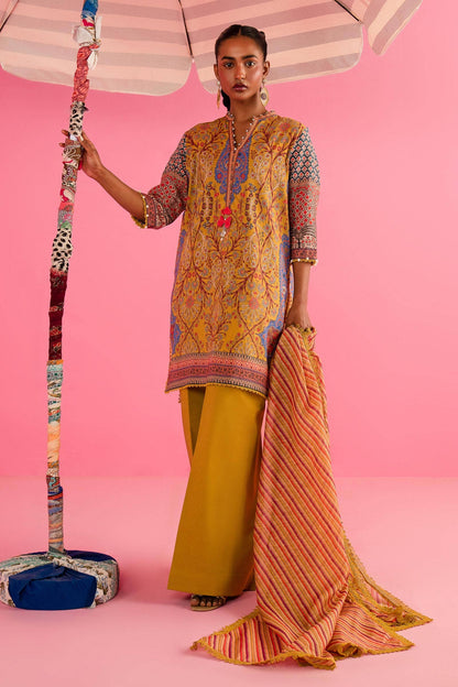 Sana Safinaz | Mahay Summer Lawn 24 | S-07 - Pakistani Designer Dress - by Sana Safinaz | Type: Luxury - 100% Original at Saira Sultan