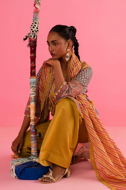 Sana Safinaz | Mahay Summer Lawn 24 | S-07 - Pakistani Designer Dress - by Sana Safinaz | Type: Luxury - 100% Original at Saira Sultan