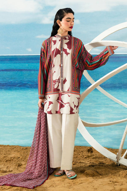 Sana Safinaz | Mahay Summer Lawn 24 | S-06 - Pakistani Designer Dress - by Sana Safinaz | Type: Luxury - 100% Original at Saira Sultan