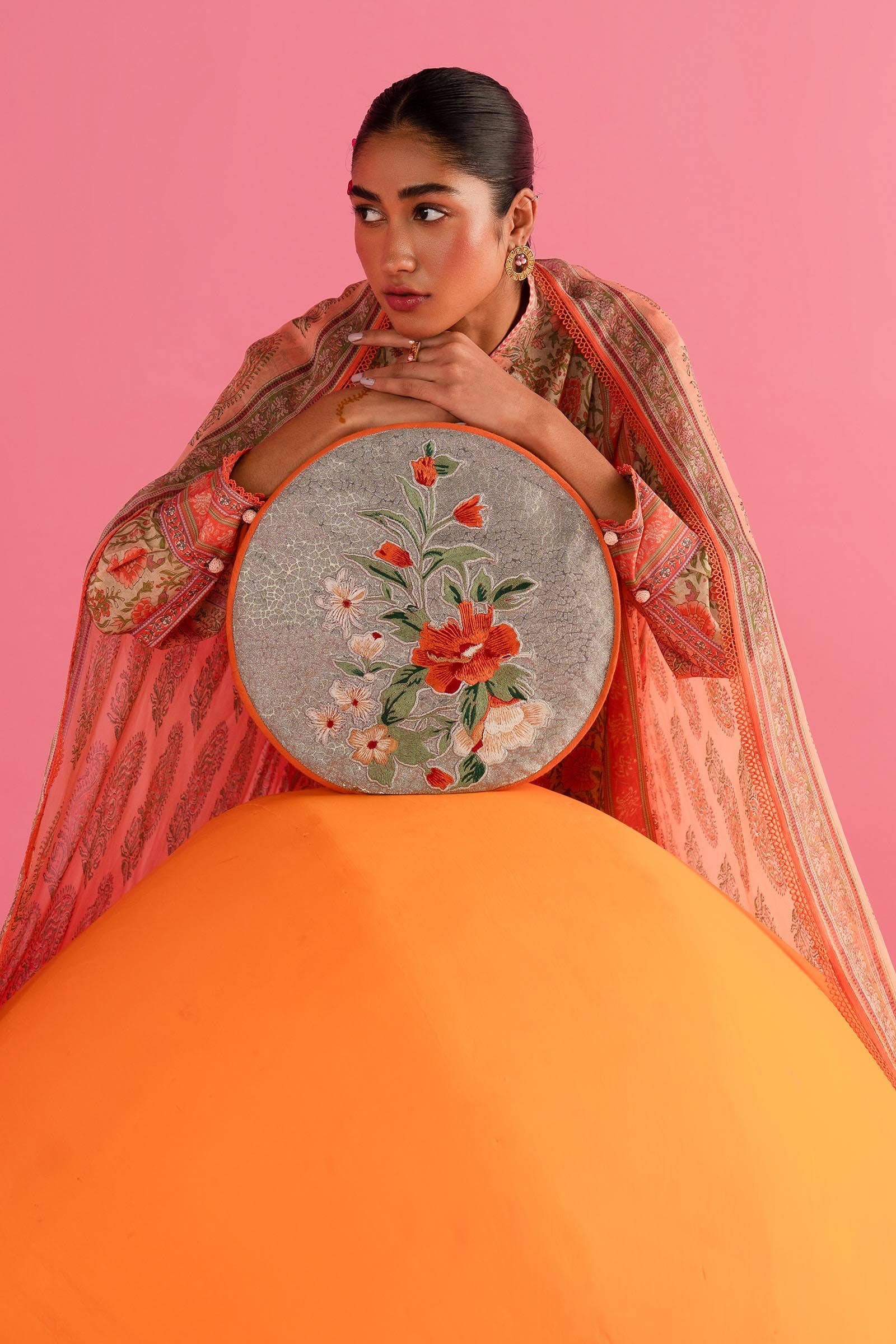Sana Safinaz | Mahay Summer Lawn 24 | S-04 - Pakistani Designer Dress - by Sana Safinaz | Type: Luxury - 100% Original at Saira Sultan