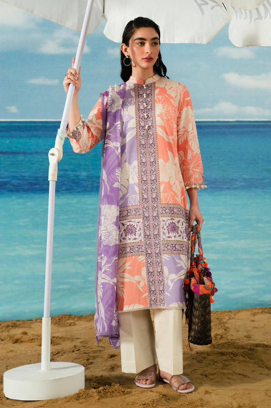 Sana Safinaz | Mahay Summer Lawn 24 | S-01 - Pakistani Designer Dress - by Sana Safinaz | Type: Luxury - 100% Original at Saira Sultan