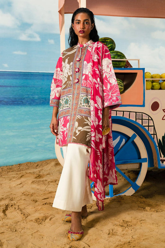 Sana Safinaz | Mahay Summer Lawn 24 | S-01 - Pakistani Designer Dress - by Sana Safinaz | Type: Luxury - 100% Original at Saira Sultan