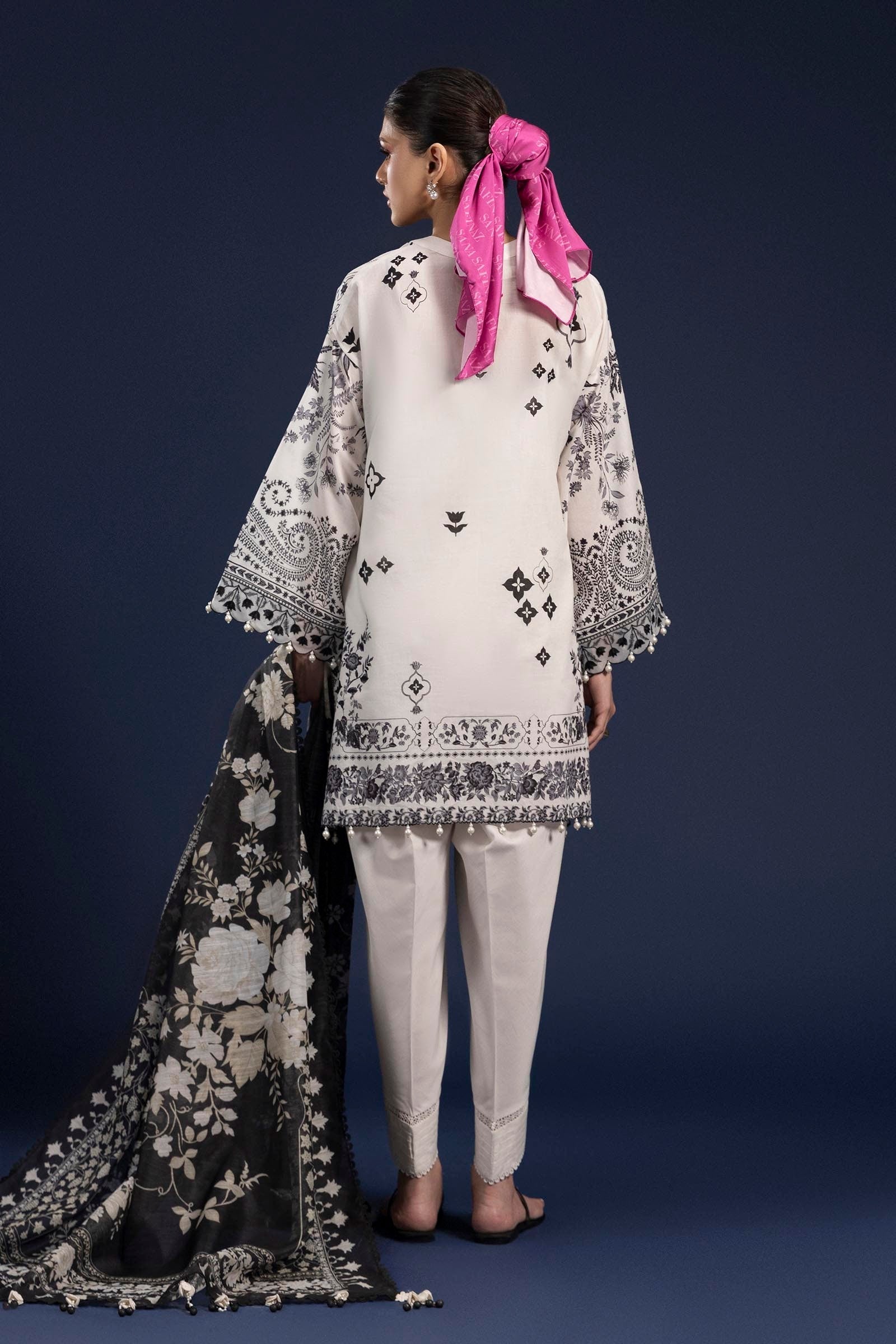 Sana Safinaz | Mahay Spring 25 | A-16 S White Lawn