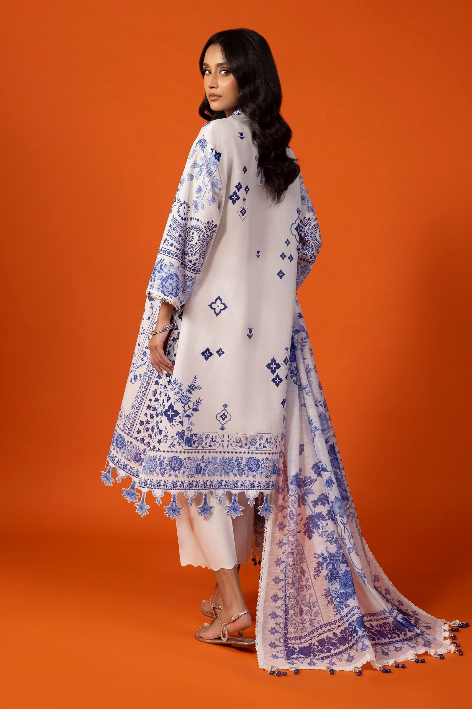 Sana Safinaz | Mahay Spring 25 | A-15 S Ivory Lawn