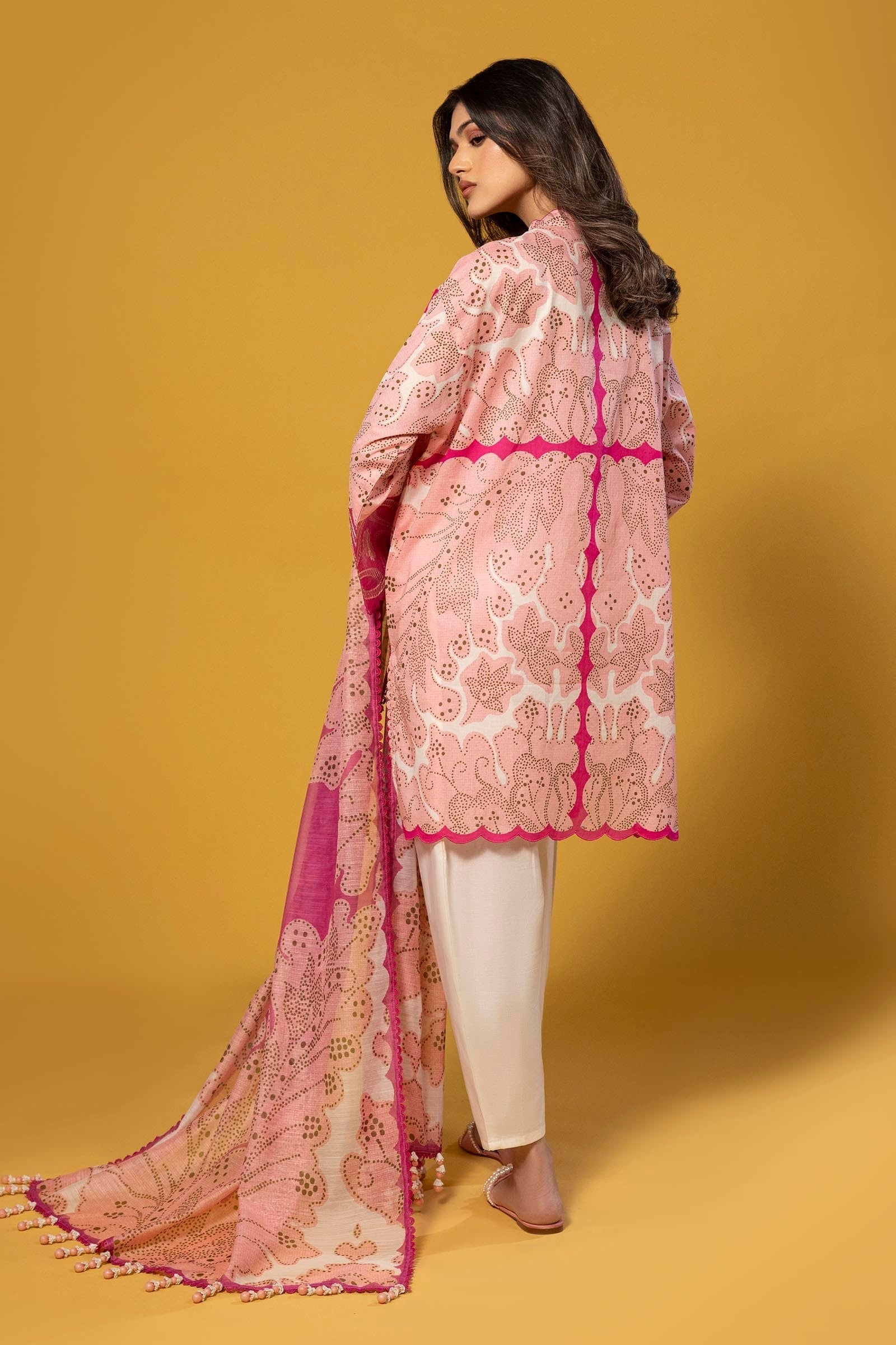 Sana Safinaz | Mahay Spring 25 | A-14 S Ivory Lawn