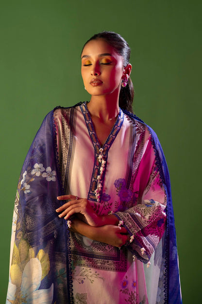 Sana Safinaz | Mahay Spring 25 | A-10 M Ivory Lawn
