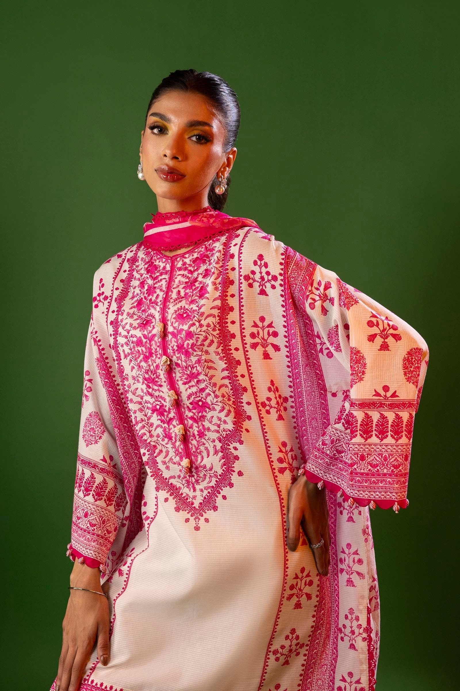 Sana Safinaz | Mahay Spring 25 | A-08 M Ivory Lawn
