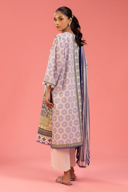 Sana Safinaz | Mahay Spring 25 | A-06 S Ivory Lawn