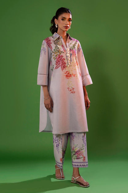 Sana Safinaz | Mahay Spring 25 | A-03 XS Soft Lilac Lawn