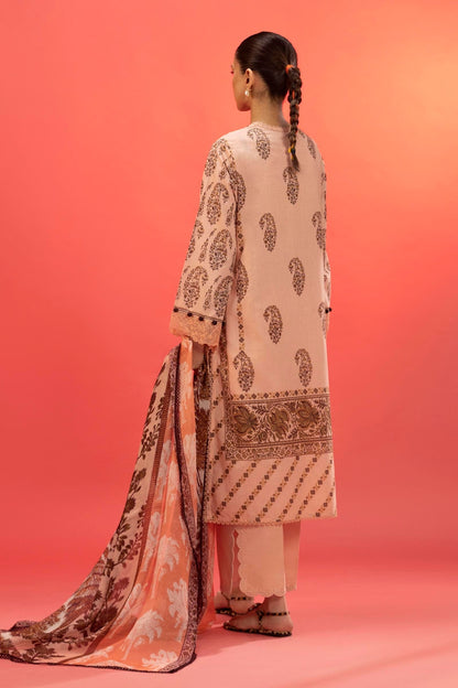 Sana Safinaz | Mahay Summer 25 | 005B S Pink Lawn
