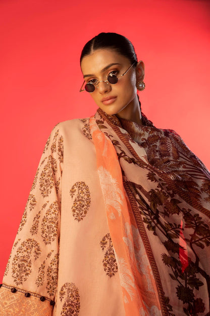 Sana Safinaz | Mahay Summer 25 | 005B M Pink Lawn