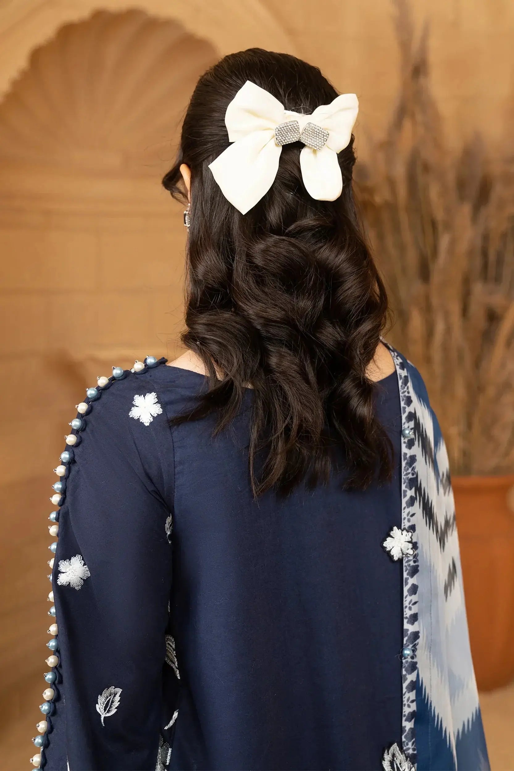 Hemstitch | Summer Luxury Lawn 24 | Ice Blue - Pakistani Designer Dress - by Hemstitch | Type: Luxury - 100% Original at Saira Sultan