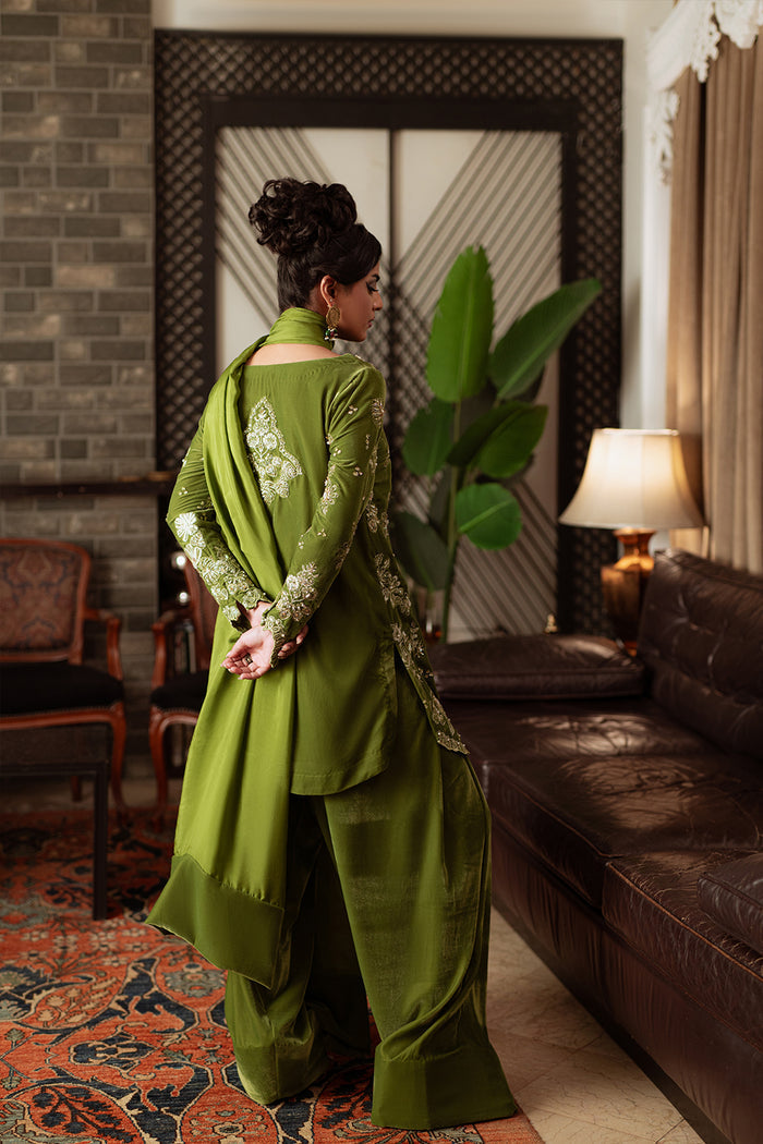 Saira Rizwan | Velvet Pret 25 | KAHWA-SRVP25-08 by Saira Rizwan - Designer Dress - Type : Ladies Clothes - Available at Saira Sultan - 100% Original 