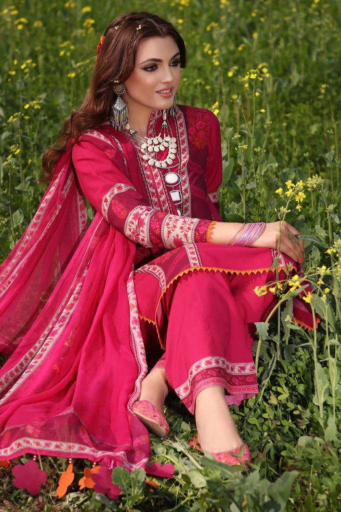 Charizma | Signature Print Vol 1 | SP4-03 - Pakistani Designer Dress - by Charizma | Type: Luxury - 100% Original at Saira Sultan