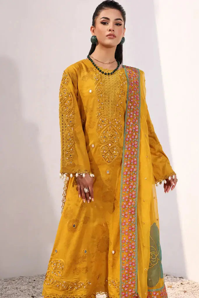 Charizma | Signature Festive 24 | ED4-03 - Pakistani Designer Dress - by Charizma | Type: Luxury - 100% Original at Saira Sultan