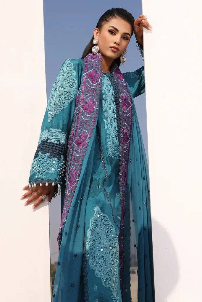 Charizma | Signature Festive 24 | ED4-02 - Pakistani Designer Dress - by Charizma | Type: Luxury - 100% Original at Saira Sultan