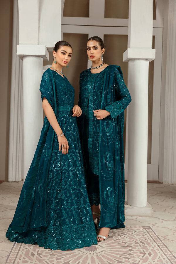 House of Nawab | Luxury Formals | KEYSER - Pakistani Designer Dress - by House of Nawab | Type: Formal - 100% Original at Saira Sultan