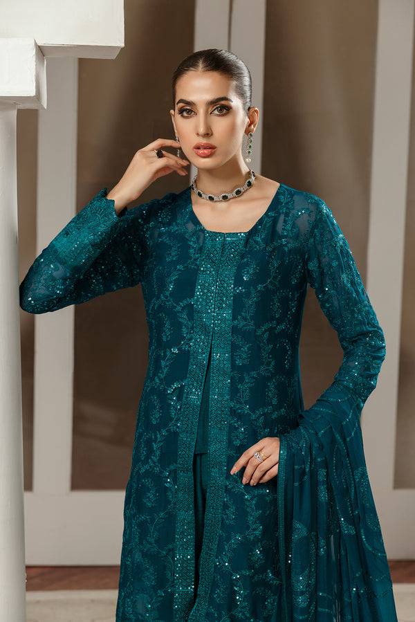 House of Nawab | Luxury Formals | KEYSER - Pakistani Designer Dress - by House of Nawab | Type: Formal - 100% Original at Saira Sultan