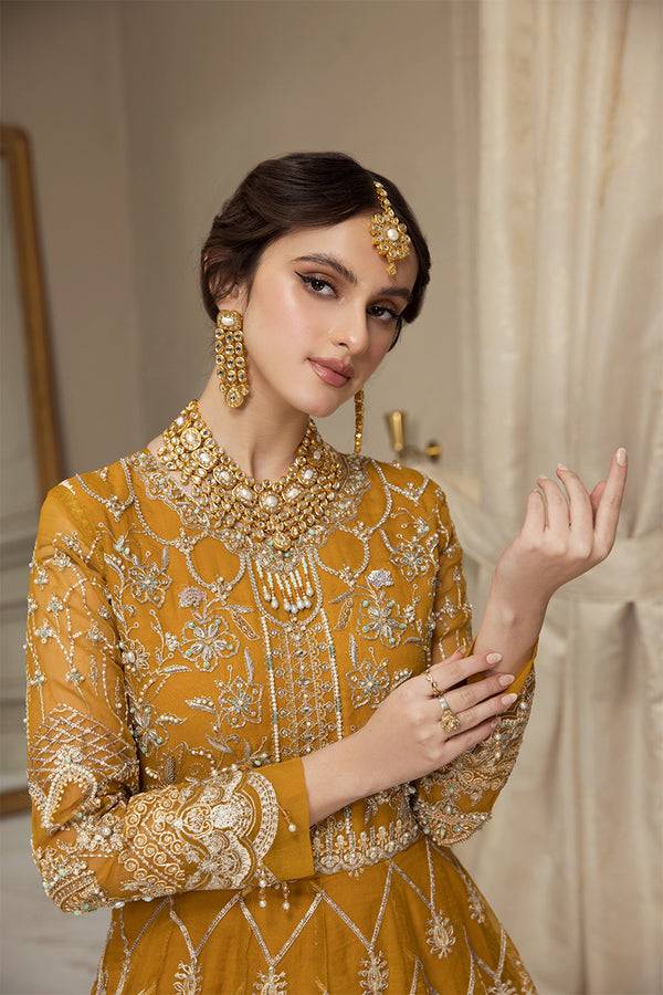 House of Nawab | Luxury Formals | HAZWA B - Pakistani Designer Dress - by House of Nawab | Type: Formal - 100% Original at Saira Sultan