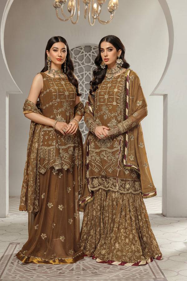 House of Nawab | Luxury Formals | AADHEEN - Pakistani Designer Dress - by House of Nawab | Type: Formal - 100% Original at Saira Sultan