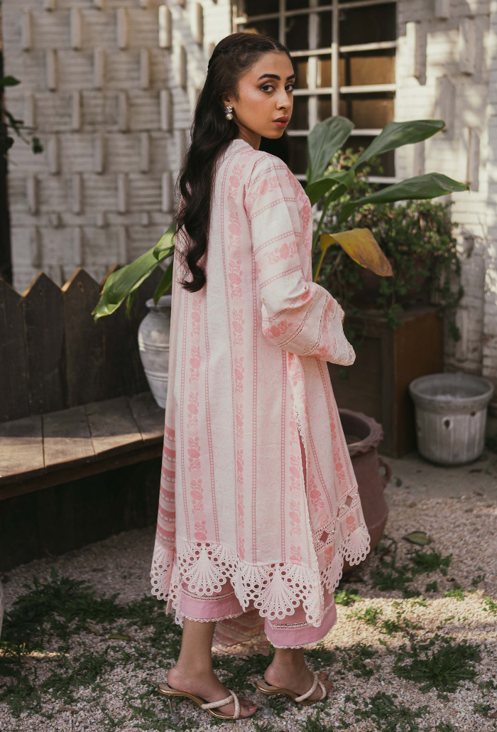 Humdum | Gardenia Lawn | D03 - Pakistani Designer Dress - by HumDum | Type: Luxury - 100% Original at Saira Sultan