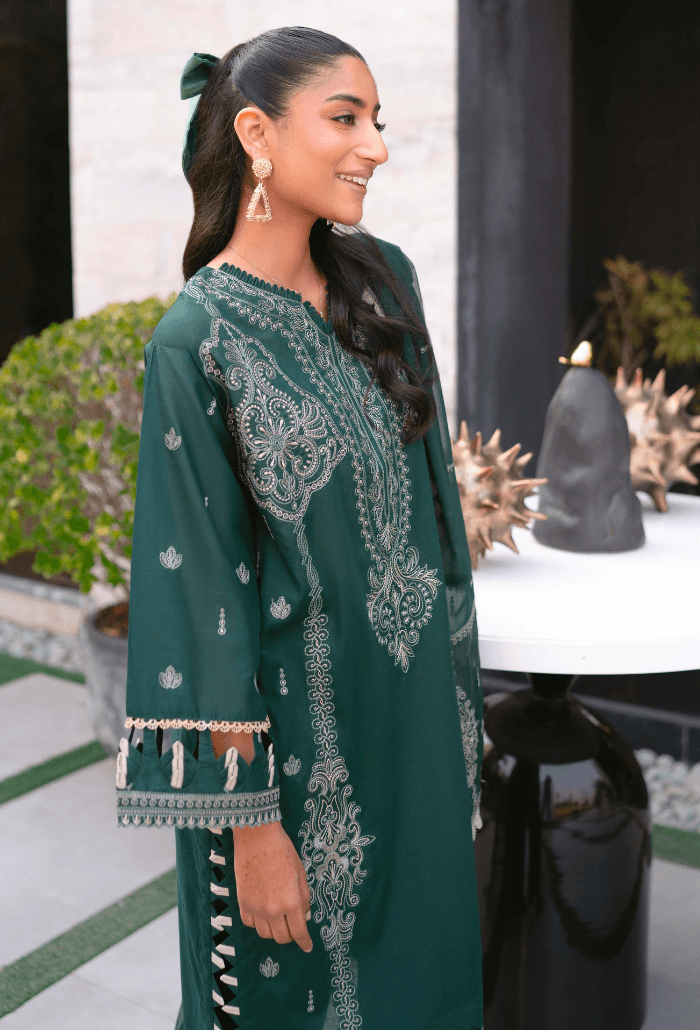 Humdum | Meraki Lawn 24 | d03 - Pakistani Designer Dress - by HumDum | Type: Luxury - 100% Original at Saira Sultan