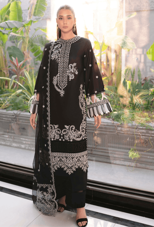 Humdum | Meraki Lawn 24 | d06 - Pakistani Designer Dress - by HumDum | Type: Luxury - 100% Original at Saira Sultan