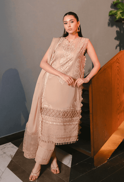 Humdum | Meraki Lawn 24 | d10 - Pakistani Designer Dress - by HumDum | Type: Luxury - 100% Original at Saira Sultan