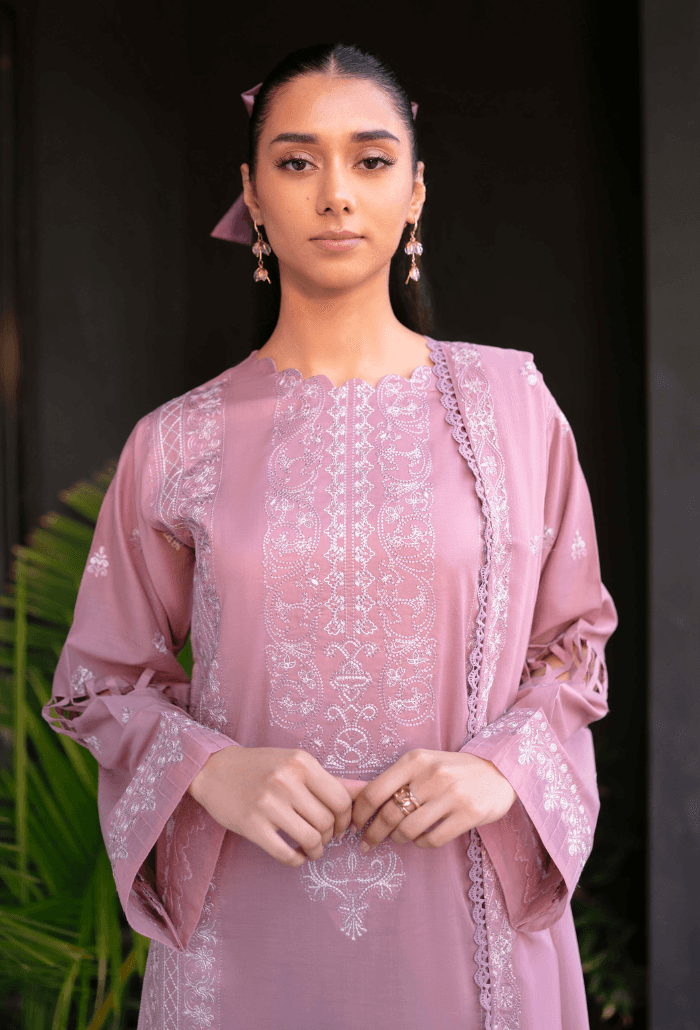 Humdum | Meraki Lawn 24 | d01 - Pakistani Designer Dress - by HumDum | Type: Luxury - 100% Original at Saira Sultan