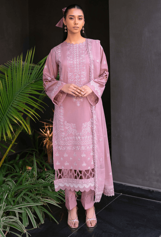 Humdum | Meraki Lawn 24 | d01 - Pakistani Designer Dress - by HumDum | Type: Luxury - 100% Original at Saira Sultan