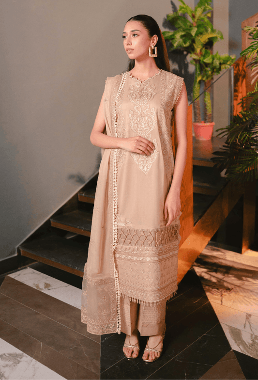 Humdum | Meraki Lawn 24 | d10 - Pakistani Designer Dress - by HumDum | Type: Luxury - 100% Original at Saira Sultan