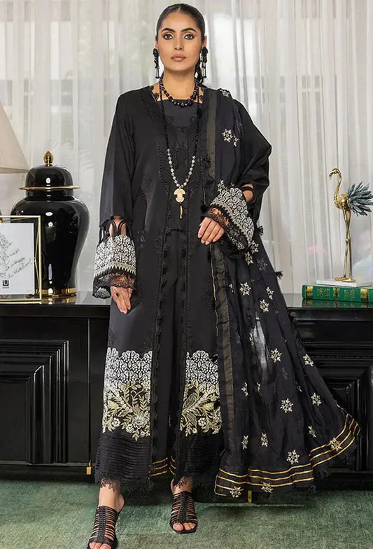 Humdum | Charlotte Chikankari Lawn | D07 - Pakistani Designer Dress - by HumDum | Type: Luxury - 100% Original at Saira Sultan