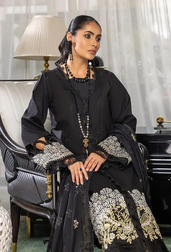 Humdum | Charlotte Chikankari Lawn | D07 - Pakistani Designer Dress - by HumDum | Type: Luxury - 100% Original at Saira Sultan