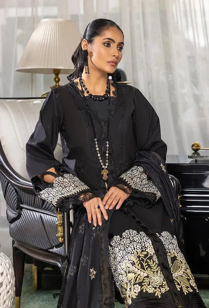 Humdum | Charlotte Chikankari Lawn | D07 - Pakistani Designer Dress - by HumDum | Type: Luxury - 100% Original at Saira Sultan