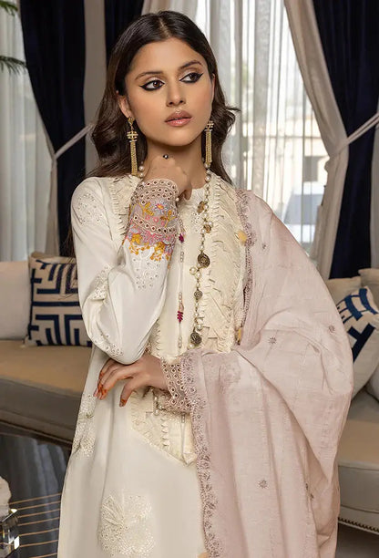 Humdum | Charlotte Chikankari Lawn | D04 - Pakistani Designer Dress - by HumDum | Type: Luxury - 100% Original at Saira Sultan