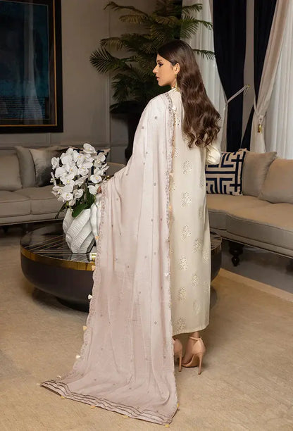 Humdum | Charlotte Chikankari Lawn | D04 - Pakistani Designer Dress - by HumDum | Type: Luxury - 100% Original at Saira Sultan