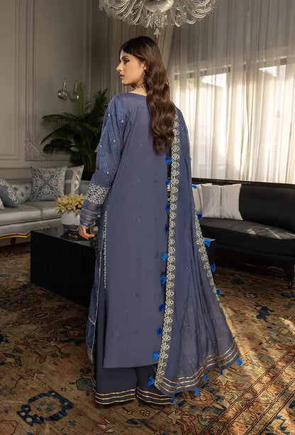 Humdum | Charlotte Chikankari Lawn | D02 - Pakistani Designer Dress - by HumDum | Type: Luxury - 100% Original at Saira Sultan