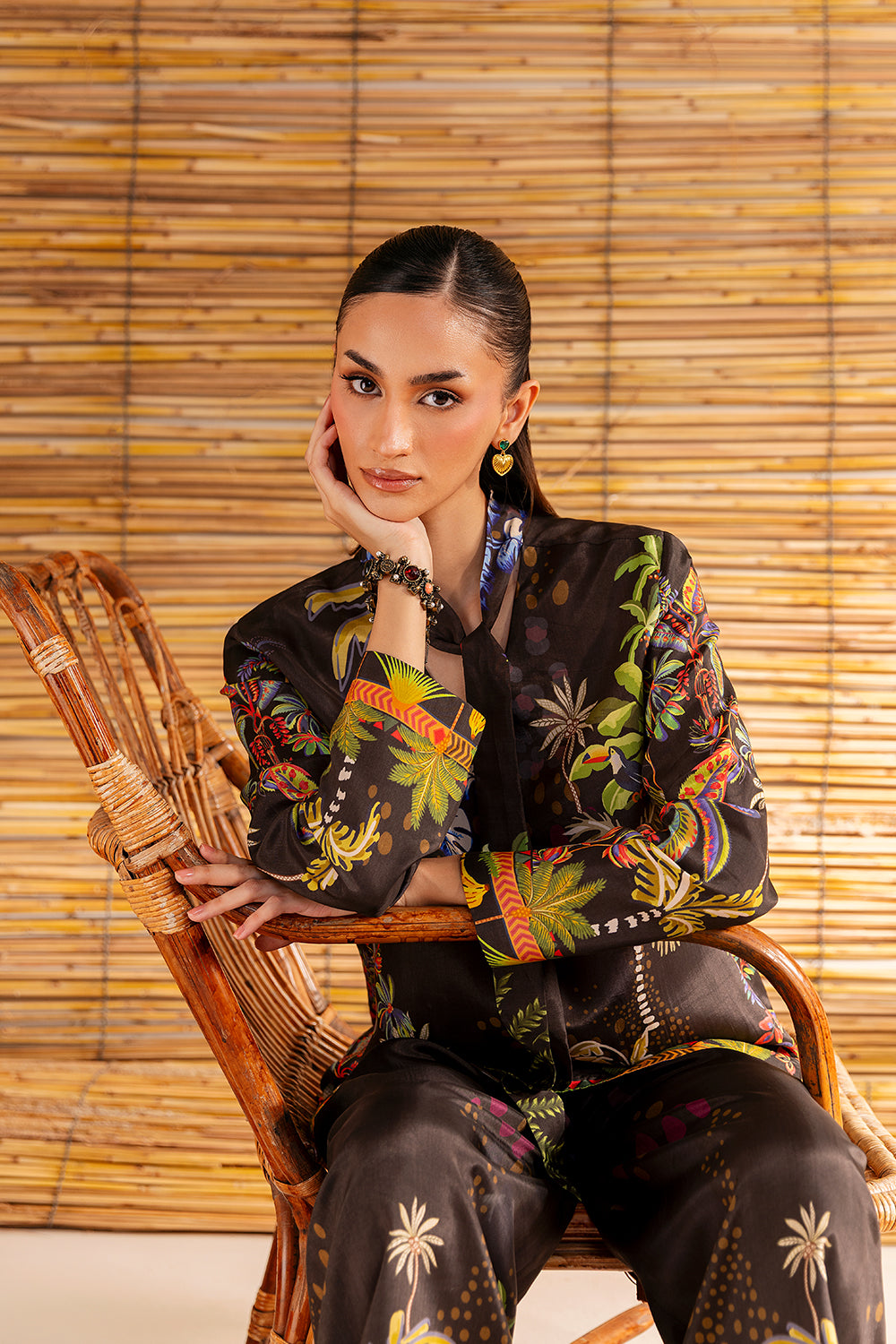 Saira Rizwan | Silk Coords 25 | COCONUT CRUSH - SRSP-25-02 - Pakistani Designer Dress - by Saira Rizwan - Type : Ladies Clothes - 100% Original at Saira Sultan