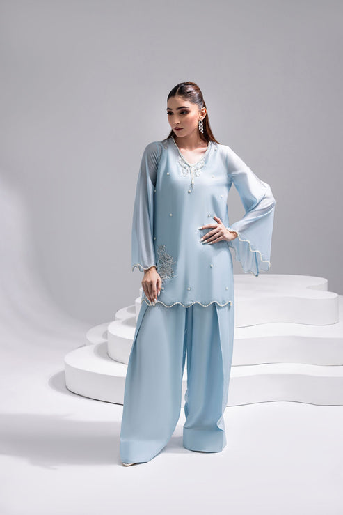 Amani | Aira Festive Wear | OCEAN BREEZE - Pakistani Designer Dress - by Amani - Type : Ladies Clothes - 100% Original at Saira Sultan