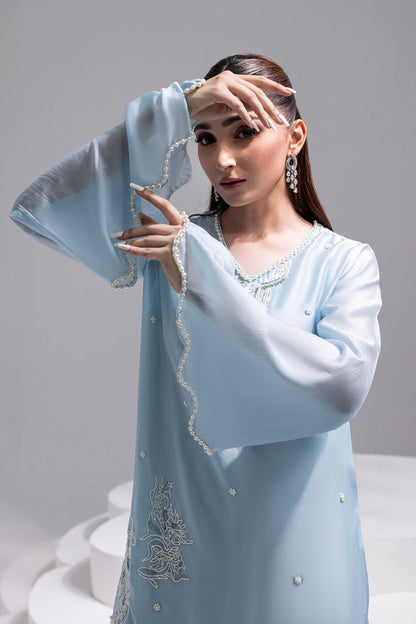 Amani | Aira Festive Wear | OCEAN BREEZE - Pakistani Designer Dress - by Amani - Type : Ladies Clothes - 100% Original at Saira Sultan