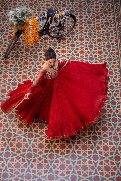 Maya | Eid Collection Naulakhi Kohtai | SOZ - Pakistani Designer Dress - by Maya | Type: Formal - 100% Original at Saira Sultan