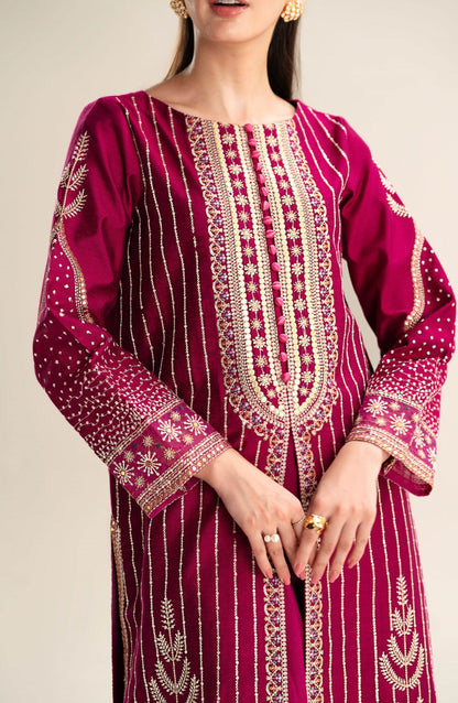 Maryum N Maria | Lagom Ready to Wear | VIOLET - MS-24214 - Pakistani Designer Dress - by Maryum N Maria | Type: Ladies Clothes - 100% Original at Saira Sultan