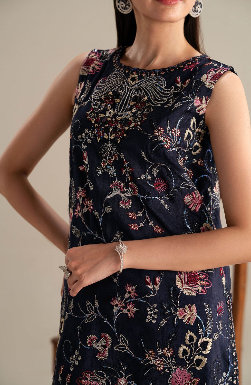 Maryum N Maria | Lagom Ready to Wear | CALLA - MS-24196/996 - Pakistani Designer Dress - by Maryum N Maria | Type: Ladies Clothes - 100% Original at Saira Sultan