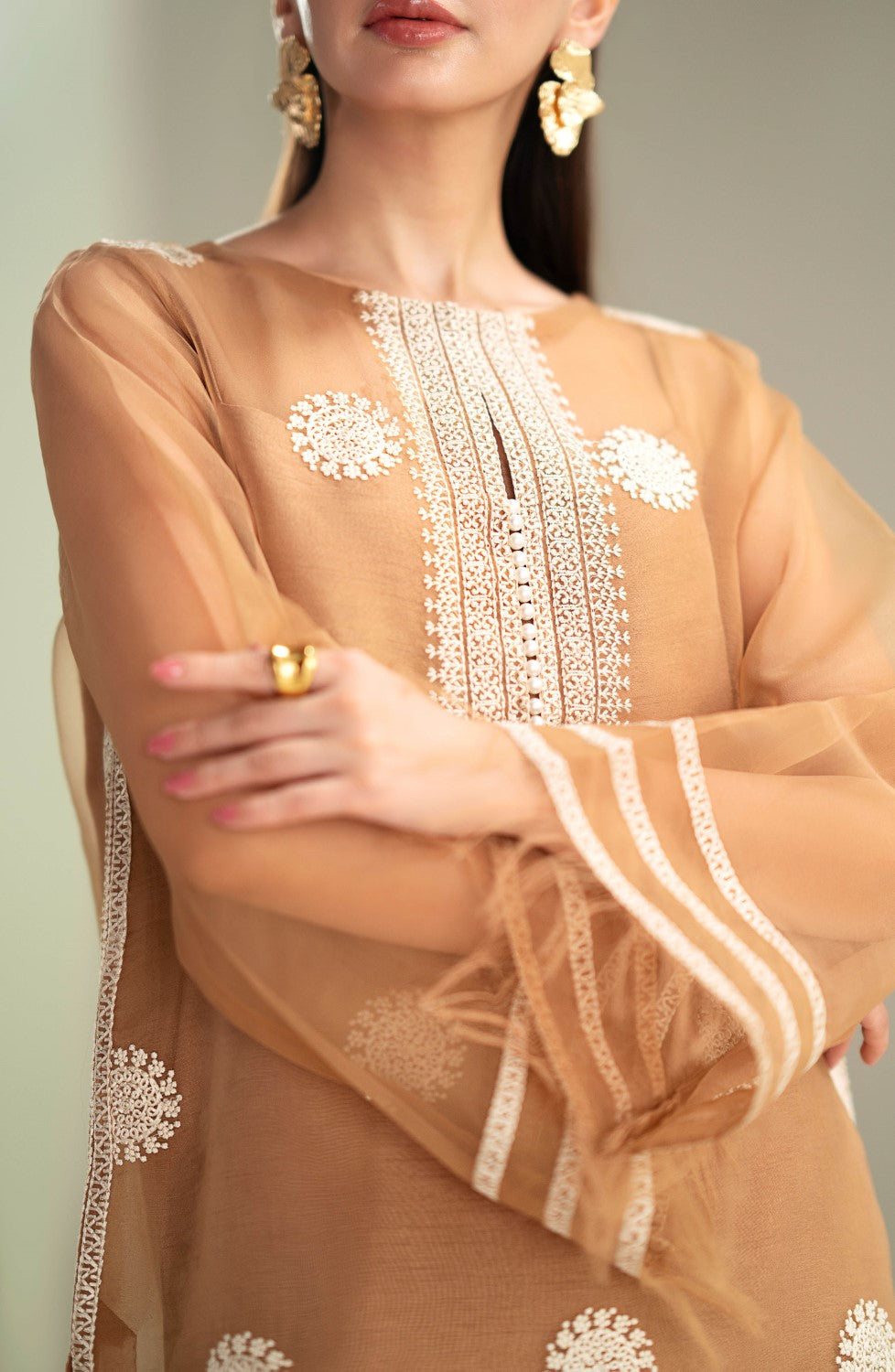 Maryum N Maria | Lagom Ready to Wear | CARNATION - MS-24192 - Pakistani Designer Dress - by Maryum N Maria | Type: Ladies Clothes - 100% Original at Saira Sultan