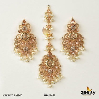 Spark Earrings-0740 Champagne