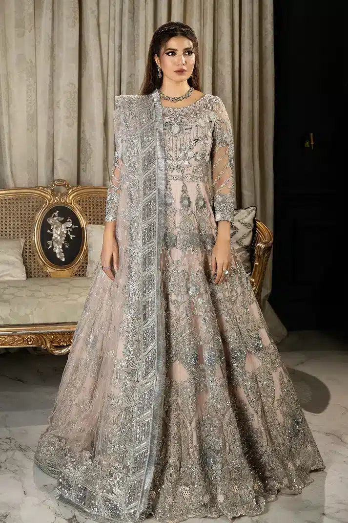 Imrozia Premium | Andaaz e Khaas Formals 23 | IB-41 Azah - Pakistani Designer Dress - by Imrozia Premium | Type: Bridal - 100% Original at Saira Sultan